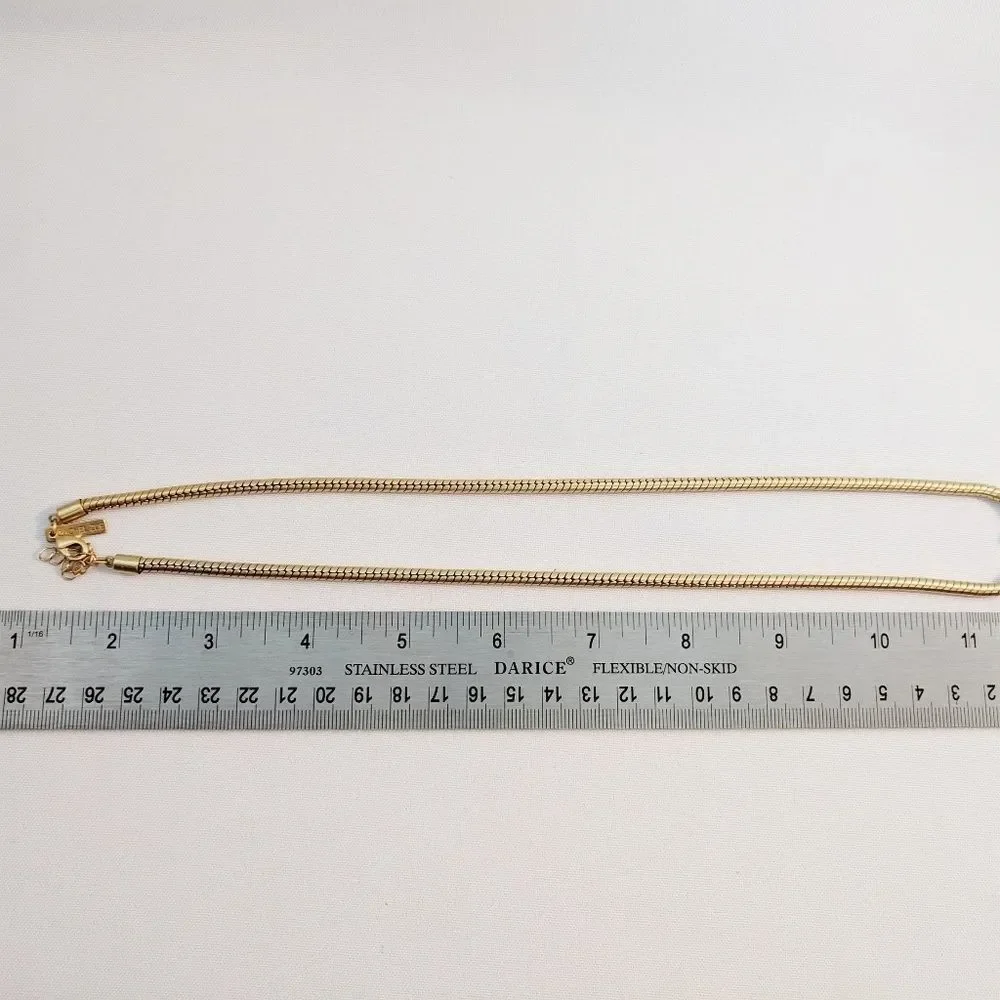 Rachel Zoe Gracie Silk Tassle Necklace 12kt Gold P